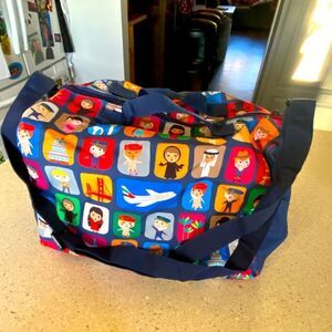 Emirates kid’s small travel duffel bag, great for summer vacation essentials